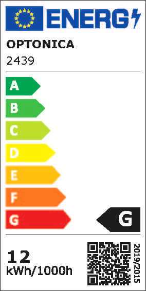 LED Deckeneinbauleuchte 12W warmweiß 155mm - 1