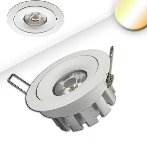 Dimm-to-Warm LED Einbaustrahler weiß 15W