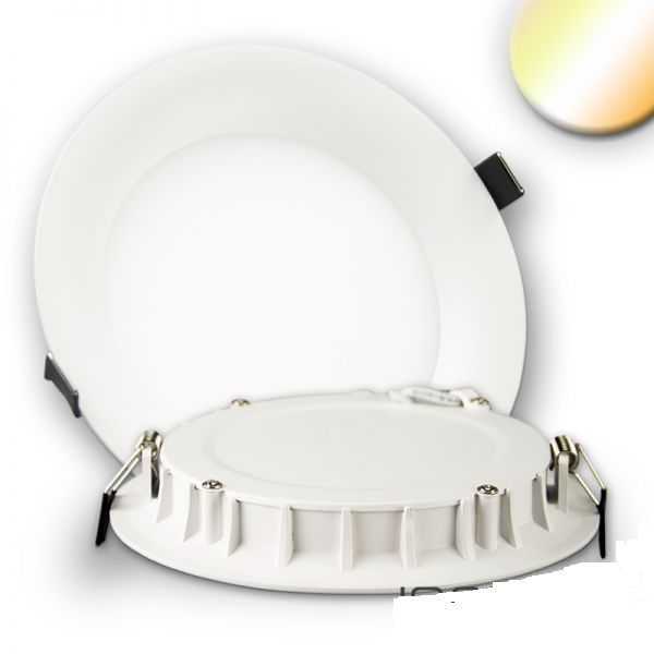 Rundes 15W LED Downlight CCT weiß dimmbar