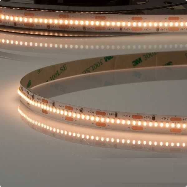 ISOLED 113076 5m LED Streifen, 24V, 10W/m, IP20, warmweiß