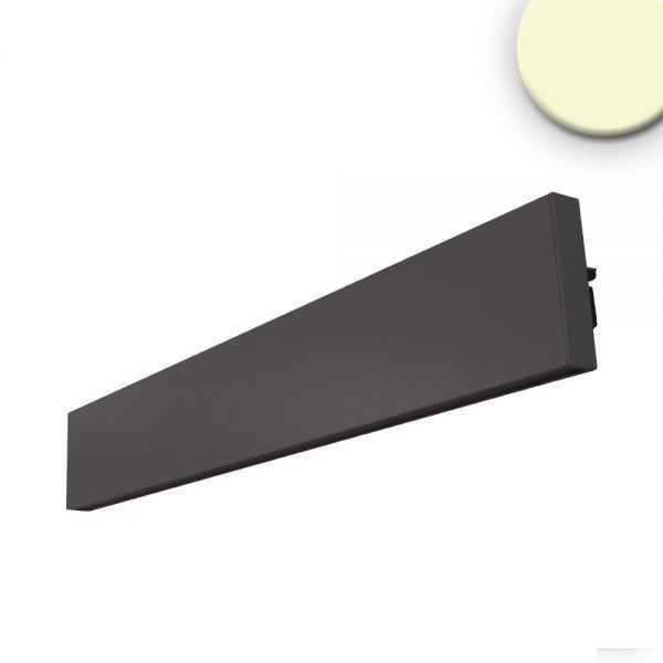 ISOLED 113995 LED Wandleuchte Linear Up+Down 600 25W, IP40, schwarz, warmweiß