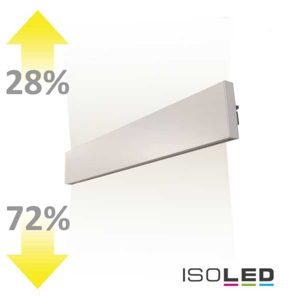 ISOLED 113997 LED Wandleuchte Linear Up+Down 60cm 25W, IP40, weiß, warmweiß - 1