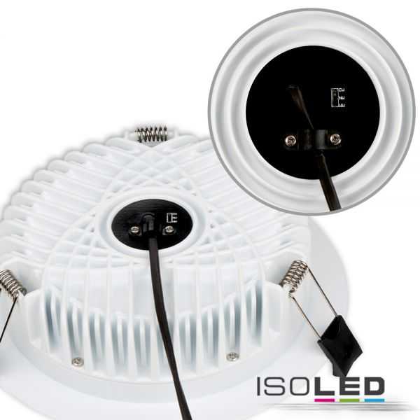ISOLED 114195 LED Downlight UGR19, 35W, rund, CRI90, CCT 3000K|3500K|4000K, dimmbar - 1