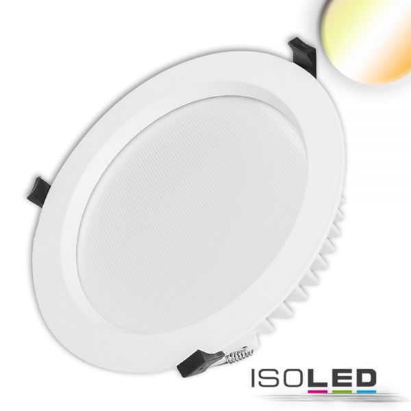 ISOLED 114194 LED Downlight UGR19, 35W, rund, CRI90, CCT 3000K|3500K|4000K, dimmbar