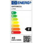 Flaches 40W LED Aufbaupanel 60x60cm 6000K