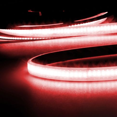 ISOLED 114238 LED AQUA CRI9R Linear 48V Flexband, 8W, IP68, rot, 30m 240 LED/m
