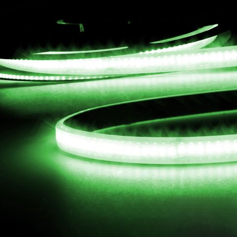 ISOLED 114618 LED AQUA CRI9G Linear 48V Flexband, 8W, IP68, grün, 5m 240 LED/m
