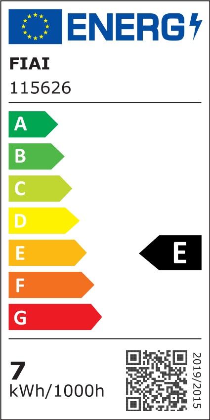 ISOLED 115626 LED Linear CCT Streifen, 24V DC, 14W, IP20, 5m, 256 LED/m – Energieeffizienzlabel