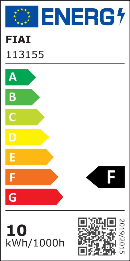 ISOLED 113155 LED Linear11 Streifen, 24V DC, 10W, IP54, 3000K, 5m, 239 LED/m – Energieeffizienzlabel