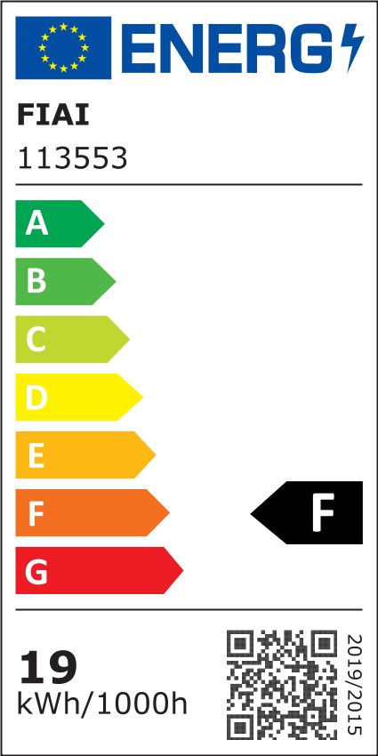 ISOLED 113553 LED Linear10 CCT Streifen, 24V DC, 20W, IP20, 5m, 240 LED/m – Energieeffizienzlabel
