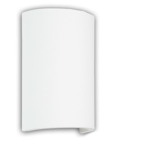 ISOLED 112173 LED Gips Wandleuchte rund Up Down 2x3W 3000K warmweiß überstreichbar