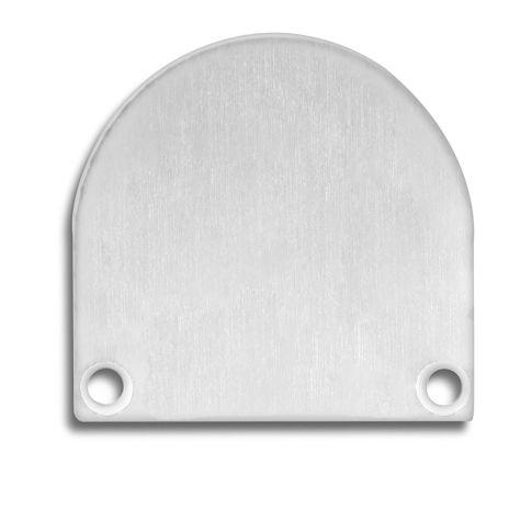 ISOLED 112855 Aluminium Endkappen-Set EC46 roh 2 Stück für Profil SURF DIVE20 FLAT mit COVER13