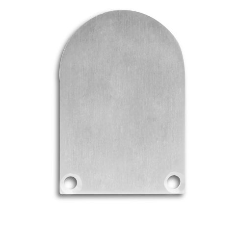 ISOLED 112862 Aluminium Endkappe EC50 roh für Profil SURF DIVE20 mit Diffusor COVER13