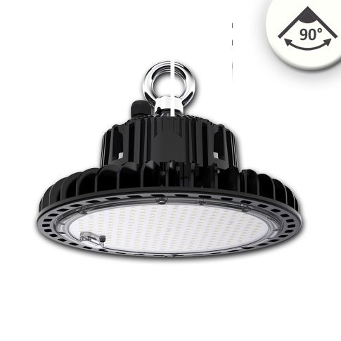 ISOLED 113730 robuster Industrie Highbay Strahler FL 120W 90° 4000K IK10 IP65 1-10V