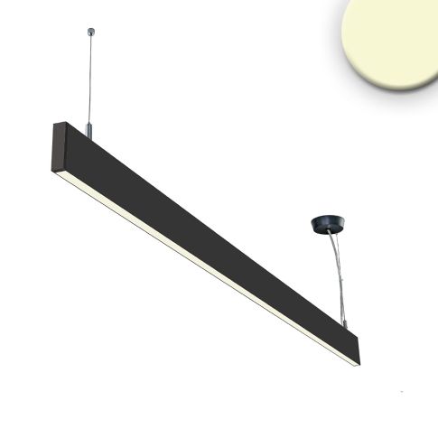 ISOLED 114000 Detailzeichnung Prismenoptik und Kantenverbinder Linear 1200 schwarz warmweiß Skizze