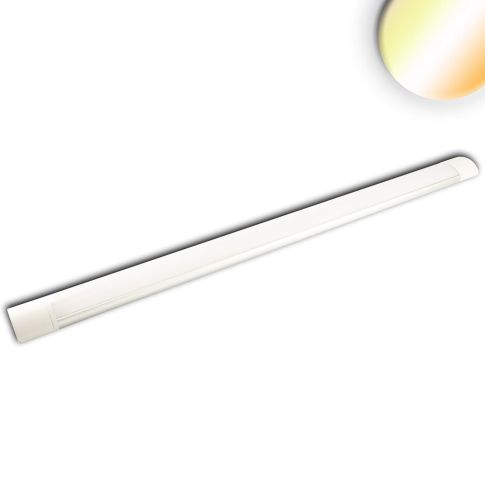 ISOLED 114065 LED Deckenaufbauleuchte 120cm 40W IP42 ColorSwitch 3000K 3500K 4000K weiß