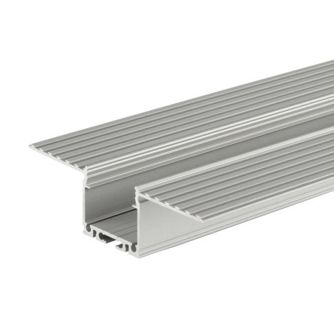 ISOLED 114386 LED Trockenbauprofil 21 CEILING Aluminium 200cm Einputzschiene Deckenbeleuchtung