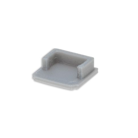 ISOLED 114957 Endkappe E208 geschlossen für LED Trockenbau T-Profil 14 1 Stück