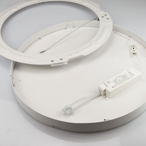 ISOLED 115201 Bemaßungsplan Montagepunkte und Gehäusehöhe PRO DN500 weiß Skizze