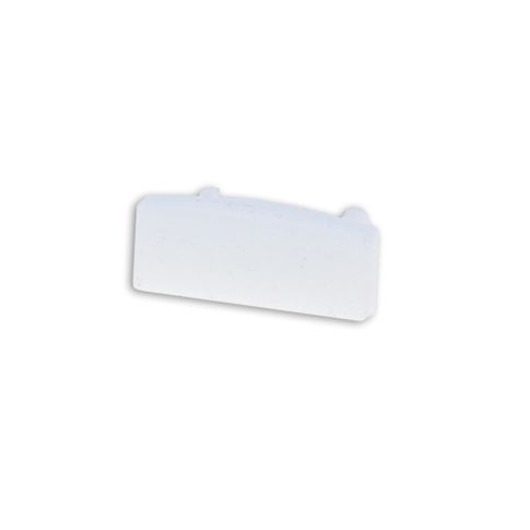 ISOLED 115825 flacher Abschlussdeckel EC98 weiß für Bodenprofil GROUND-IN10 Ansicht