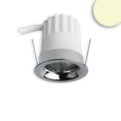ISOLED 117253 BACK32 LED Einbauspot alu glänzend 5W 3000K Wabenblende dimmbar