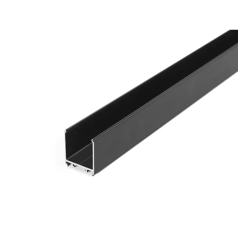 2m LED Profil Varia 08 schwarz eloxiert