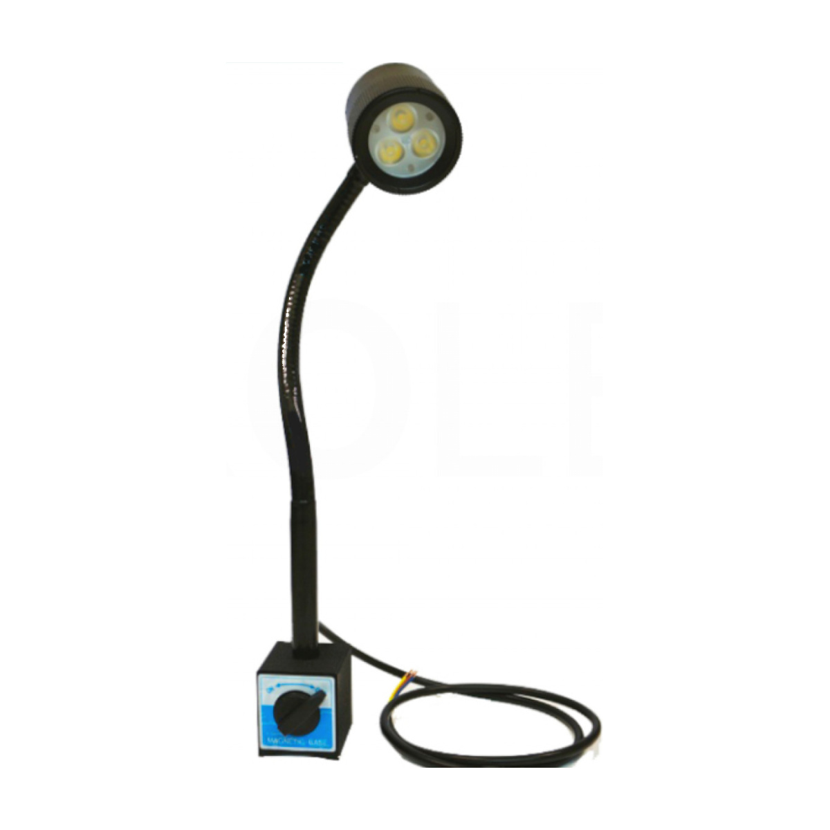 4,5W LED Maschinenleuchte 24V Schwanenhals mit Magnetfuß 370lm Tageslichtweiß 6000K IP63 Swan