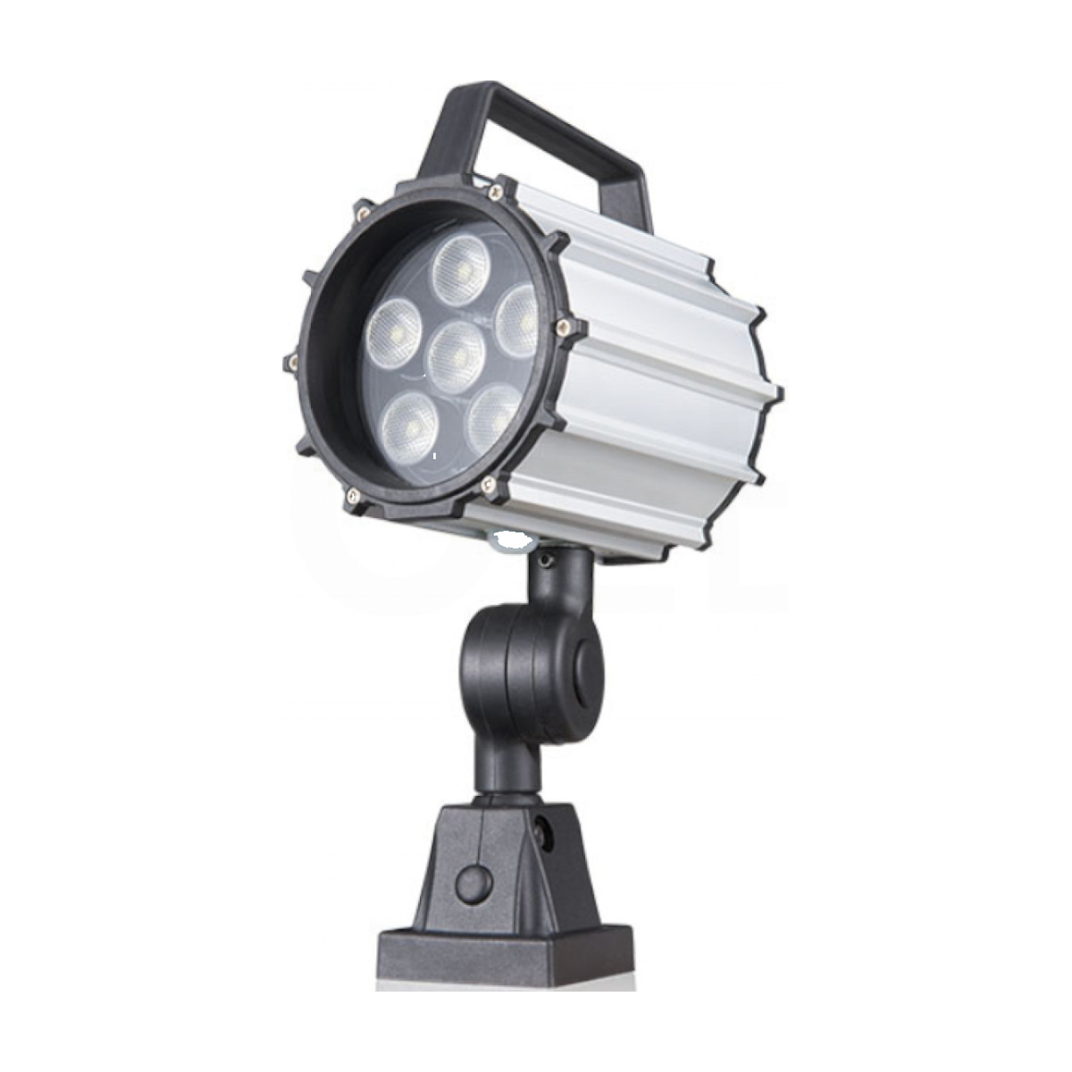 9,5W LED Maschinenleuchte 24V Gelenkkopf 830lm Tageslichtweiß 6000K IP65 Flex