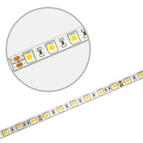 ISOLED 111947 LED SIL840 Streifen, 24V DC, 14,4W, IP20, 4000K, 5m Rolle, 60 LED/m