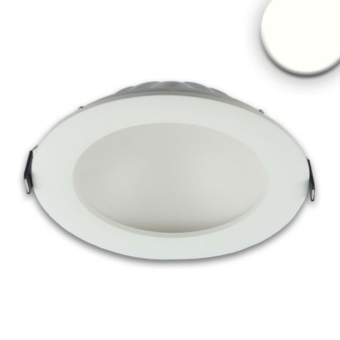 ISOLED 112430 LED Downlight LUNA 12W, indirektes Licht, weiß, neutralweiß