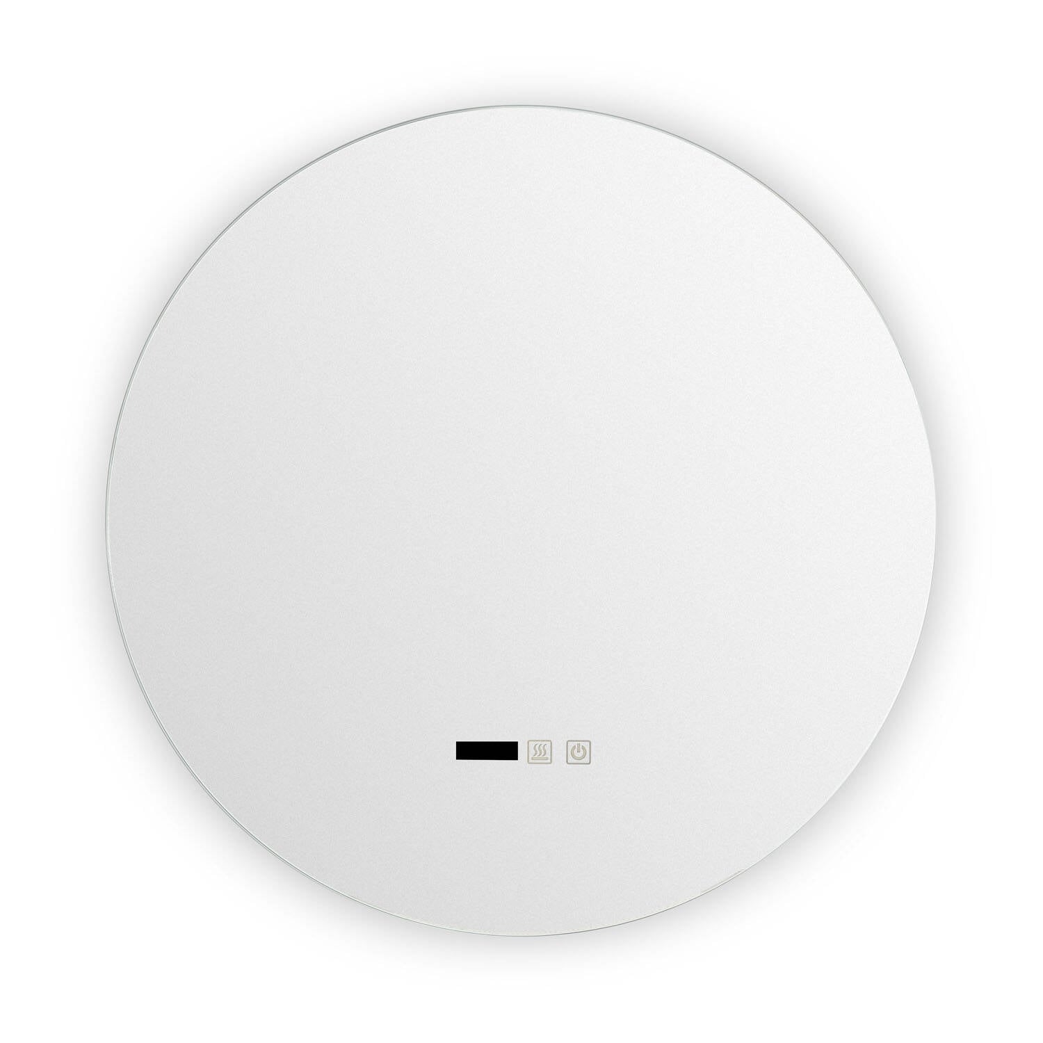 LED Badspiegel rund Ø60 cm „Big Volpe“ mit Beleuchtung, Antibeschlag & Touch – CCT IP44 – Beleuchtung & Anwendung
