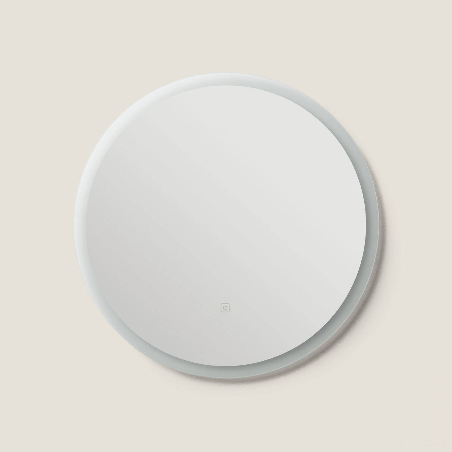 LED Badspiegel rund Ø60 cm „Shala“ mit Beleuchtung, Antibeschlag & Touch – IP44 – Abmessungen & Details
