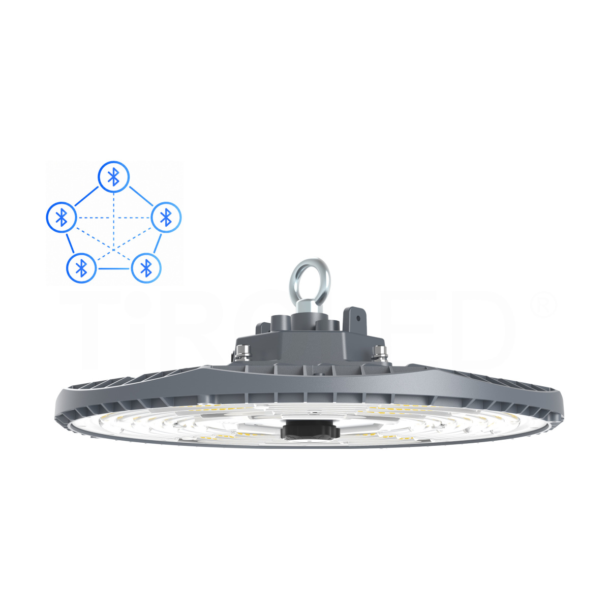 LED Hallenleuchte Smart-Pro Bluetooth-Mesh Leistung & CCT einstellbar max. 33.000lm 200W IP65